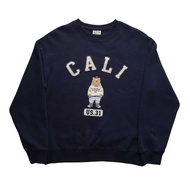 Who a.U. California Blue Navy Crewneck