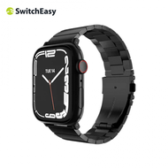 Switcheasy Maestro不鏽鋼鏈錶帶 Apple Watch 42-45mm 黑色