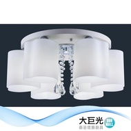【大巨光】現代風6燈 水晶燈_半吸頂燈-中(BM-50774)