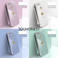 Casing OPPO R15 Pro Case Oppo R17 Pro Case Oppo R11 Case Oppo R11S Case Oppo R15X K1 Soft Silicone Maple Leaf Phone Case With Gift Rope
