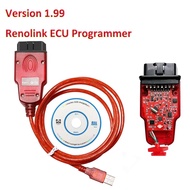 ☪Renolink V1.99 OBD ECU Programmer Key Programmer Upgrade ForRenuolt Car  ECU Programmer Renoli^Vz^