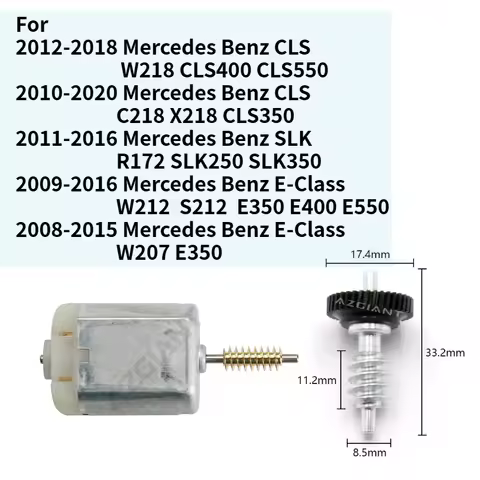 For Mercedes Benz CLS SLK E-Class W218 C218 X218 R172 W212 W207 Car Side Rearview Mirror Folds DC Mo