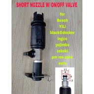 SHORT NOZZLE FOR PRESSURE WASHER BOSCH YILI BLACK & DECKER YOJIMBO INGCO ZEKOKI FASA GREENFILED