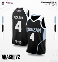 AXGG " Kuroko No Basket - Rakuzan "  Anime Basketball Jersey
