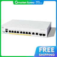 Cisco | Sandol C1300-8Fp-E-2G Managed Poe 8-Port Switch Hub C1300-8Fp-E-2G
