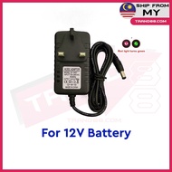 Trand88 6V/12V Kid Electric Car Motor Toy Lead Acid Battery Charger Power Adapter Pengecas Bateri Kereta Mainan Kanak