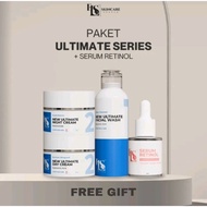 LS SKINCARE GLOWING PACKAGE NEW ULTIMATE + ORIGINAL BPOM RETINOL SERUM SKINCARE SET FOR CHRONIC SPOT