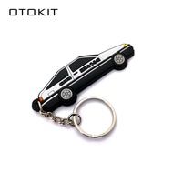 OTOKIT Car Styling AE86 Rubber Car Model Keyring Fujiwara Tofu Shop Initial D RACING Performance Car