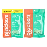 [Zara Frags] Plackers Micro Line Mint Dental Flossers Mint