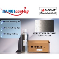 Scratch Removal Spray Paint for TOYOTA LAND CRUISER METALLIC BRONZE code 4V8 - AVANTU Genuine D-Bond