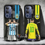 HP Case glossy Softcasehp For VIVO Y21D Y31 2025 EUROPEAN LEAGUE TEAM Premium Silicone glass Casing