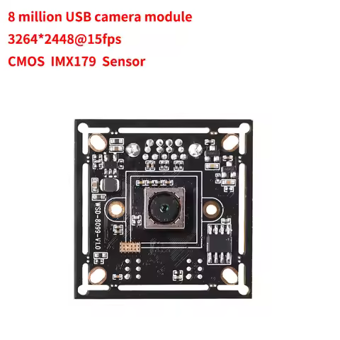 8MP USB Camera Module Autofocus 78 Degree Mini IP Webcam CMOS IMX179 3264*2488 WINXP/XIN7/WIN8/WIN10