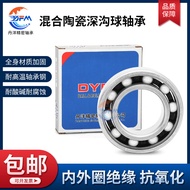 Danyang High-Speed Hybrid Ceramic Ball Bearing 6200 6201 6202 6203 6204 6205 6206zzrs