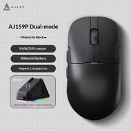 AJAZZ | AJAZZ AJ159Pro Tri Mode Ergonomic Gaming Mouse Wireless Wired Bluetooth With PAW3395 Sensor 