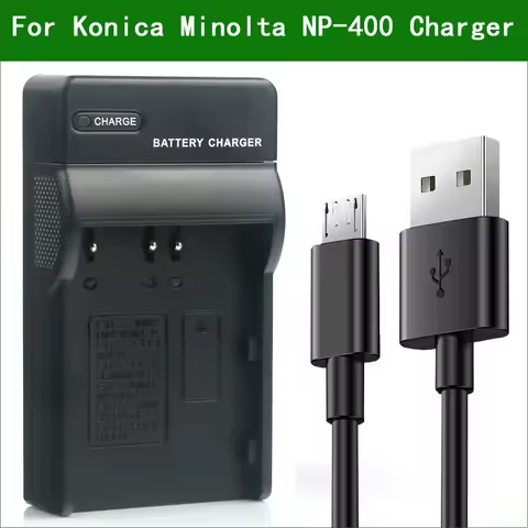 NP-400 NP400 Digital Camera Battery Charger For Konica Minolta A Sweet DIGITAL, A-5 Digital, A-7 Dig