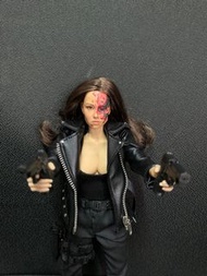 hottoys minigun Terminator 終結者 女性 未來戰士 terminator the sarah connor chronicles Summer Glau