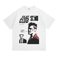 1999 Fight Club Fight Club Movie Brad Pitt American Retro Men's Short-Sleeved T-Shirt