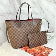LV Neverfull MM 棋盤格中號 N41358 2023年