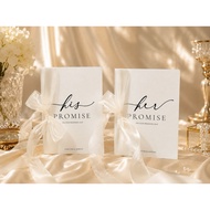 Vows card 110 - Set of wedding promises|Wedding Vows |SHI1990