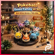 Eevee Ball & Evolution Types - Pokeball Eevee Family Pokémon | Collectible Decoration