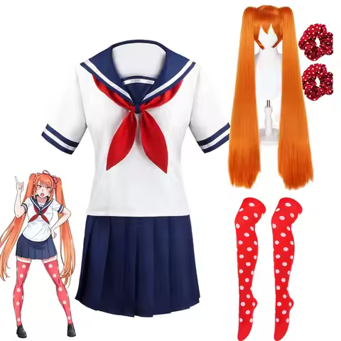 Game Yandere Simulator Cosplay Ayano Aishi Osana Najimi Cosplay Costume or Wig
