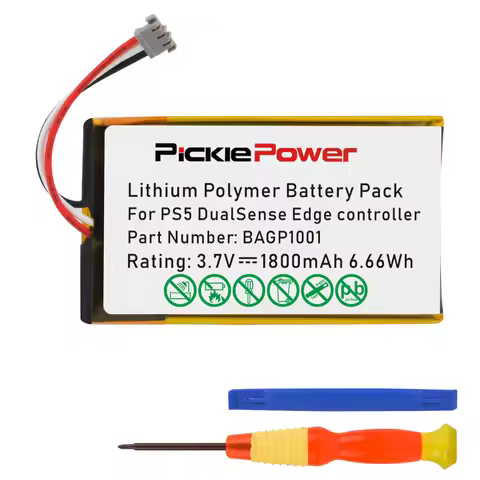 PS5 Edge Battery, 1800mAh BAGP1001 Replacement Battery for Sony Playstation 5 Dualsense Edge Control