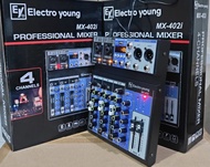 Mixer electro young mx402i electro young mx 402i 4ch usb bluetooth