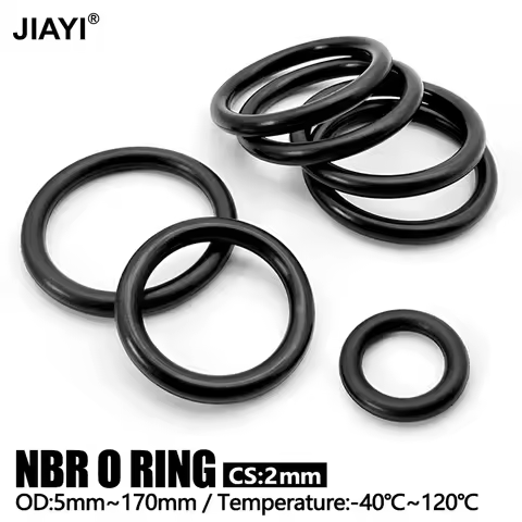 CS 2mm O Ring NBR Seal Washer Plumbing Gasket OD 5/6/7/8/9/10/12/14/16~170mm Nitrile Butadiene Rubbe