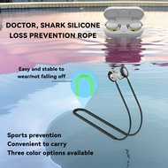 博士運動耳機掛繩Doctor Bose Sport Earbuds Shark Earbuds Silicone Anti Loss Rope Hanging Rope Neck Extension Rope