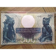 Uang kuno 500 gulden seri wayang tahun 1938 repro souvenir