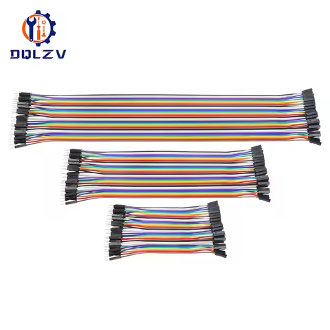 10/20/30/40CM 40Pin Jumper Wire DuPont Line DuPont Cable Connection Male To male+Female To Female An