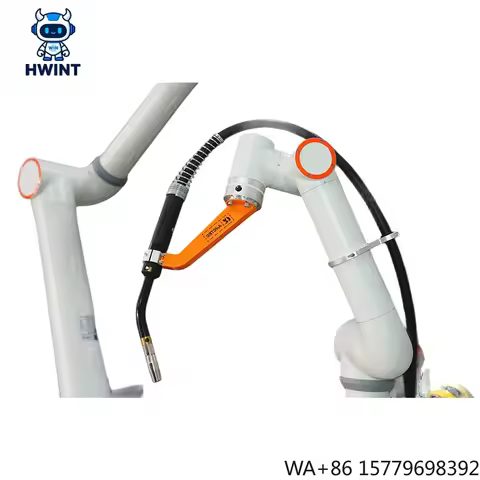 HWINT Open Source MIG Welding Robot Arm FR5 6 Axis Cobot Robot Arm 5Kg Payload 922mm Pipe Welding Ma