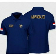 Advocate t-shirt advocate t-shirtPOLO advocate collar t-shirt full embroidery front and back T-shirt