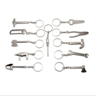 Tool-shaped keychain