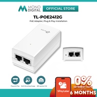 TP-LINK TL-POE2412G PoE Adapter / TL-POE4818G 48V Passive PoE Adapter / TL-POE4824G 48V Passive PoE 