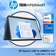 HP Spectre x360 14-ef0000TU 13.5" AMOLED Laptop/ Notebook (i7-1255U, 16GB, 1TB, Intel Iris Xe, W11H, Off H&amp;S, Touchscree