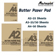 (MiniMore) Masterprint Butter Paper Pad-A2/A3/A4