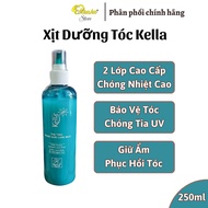 Kella Green hair spray, 2 layers of heat protection, hair protection - 250ml