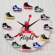 Basketball Shoe Model aj Creative and Unique 3D Wall Clock for Home aj Clock Internet Celebrity Wall