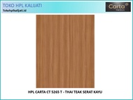 HPL CARTA CT 5265 T - THAI TEAK SERAT KAYU