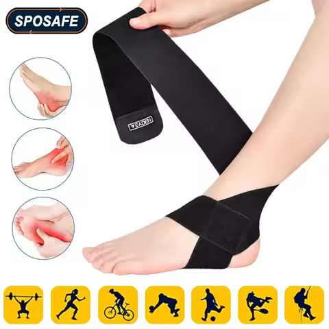 1Pcs Ultrathin High-Elastic Ankle Wrap Adjustable Compression Ankle Support Brace for Running,Footba