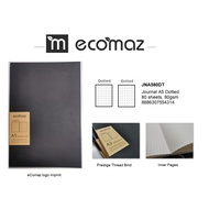 eComaz Note Book A5 80s Grids / Ruled / Dotted/Buku Nota eComaz A5 80 Helaian Berpetak / Bergaris / 