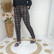 Women's Tartan Pants/Long Plaid Pants/Latest Plaid Pants