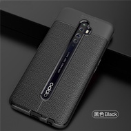 For OPPO Reno2 Z 10X Zoom Case Soft TPU Silicone Leather Anti-knock Phone Case Cover
