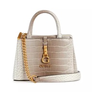 Tas Wanita guess original - G JAMES MINI SATCHEL Croco - Guess Ori