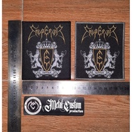 Woven Patch Emperor Sewing Band Emblem/ Metal Band Emblem/ Metal Band Logo Woven Patch/