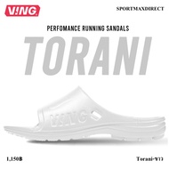 VING รุ่น TORANI รองเท้าแตะวิ่งแบบสวม - สีขาว White (Torani-ขาว)