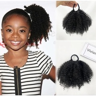 Afro Kinky Children's Hair Extensions Curly Hair Extensions