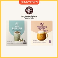 [Coffee Bean & Tea Leaf] Pistachio Latte 8T, 20T / Earl Gray Vanilla Latte 8T, 30T
