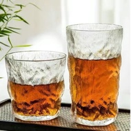 Glacier Cup Japanese Style Household Glass Cup ins Influencer Water Cup High-value Thickened Tea Cup